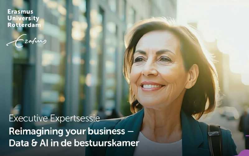 Reimagining your business – Data & AI in de bestuurskamer 